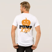 T-shirt En Tri-matière PUMP KIN Halloween Gym T-Shirt | Premium Back Prin (Verso intégral)