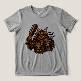 T-shirt En Tri-matière Pumpkin Shogun — Halloween Samurai Warrior Vintage
