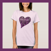 T-shirt En Tri-matière Purple Heart Je Ne Sais Quoi Chic