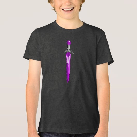 T-shirt En Tri-matière Purple Sword (Recto)