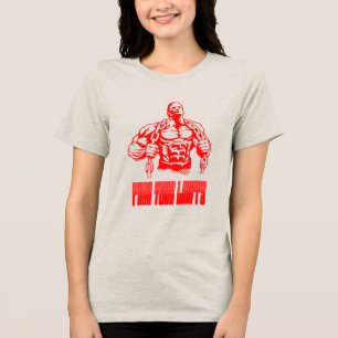 T-shirt En Tri-matière Push Your Limits - Bodybuilding and Determination