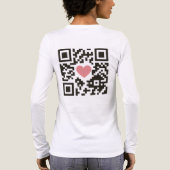 T-shirt En Tri-matière QR Love Code (Verso)