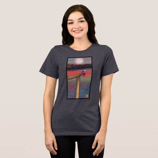 T-shirt En Tri-matière Quand la vie devient lourde (Recto plein)