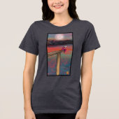 T-shirt En Tri-matière Quand la vie devient lourde (Recto)
