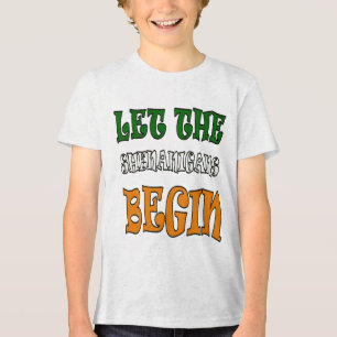 T-shirt En Tri-matière Que les Shenanigans commencent St Paddys Day