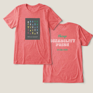 T-shirt En Tri-matière Quel est votre super-pouvoir? Mois de la fierté du