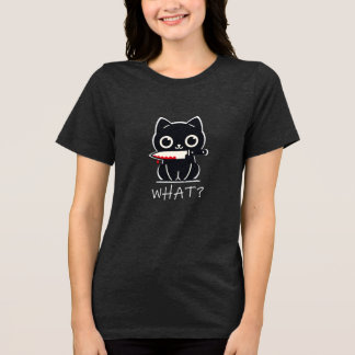 T-shirt En Tri-matière Quel mignon chat graphicy