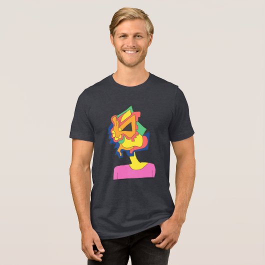 T-shirt En Tri-matière Rabbit Face (Recto plein)