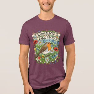 T-shirt En Tri-matière Radicalisé par l'esthétique de la décence fondamen