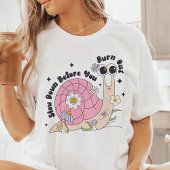 T-shirt En Tri-matière Ralentissez Avant De Brûler