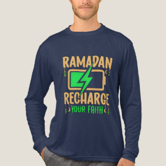 T-shirt En Tri-matière Ramadan Recharge Your Faith Battery