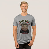 T-shirt En Tri-matière Ramassage de porc classique (Recto plein)