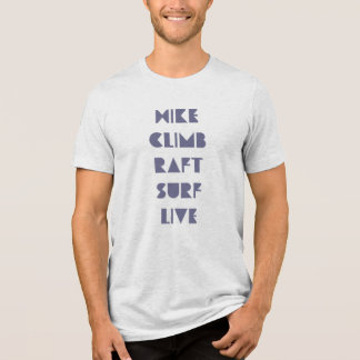 T-shirt En Tri-matière Randonnée Grimper Raft Surf en direct