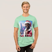 T-shirt En Tri-matière RAPPY X-MAS - Paper Plate (Recto plein)