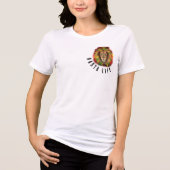 T-shirt En Tri-matière rasta vie lion tête rouge vert jaune Jamaïque vrai (Recto)