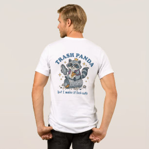 T-shirt En Tri-matière Raton Laveur Mais Je Le Fais Paraître Mignon Raton