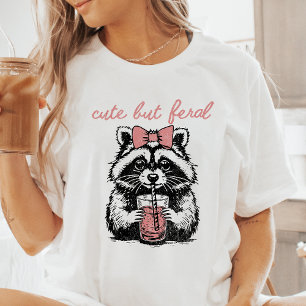 T-shirt En Tri-matière Raton laveur mignon mais sauvage