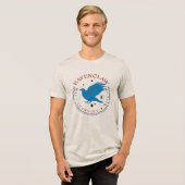T-shirt En Tri-matière RAVENCLAW™ Blue Eagle House Pride Badge (Recto plein)