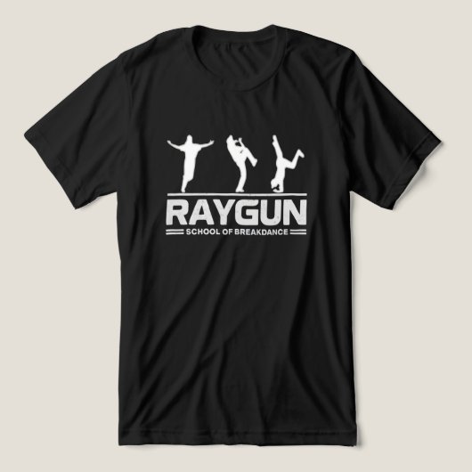 T-shirt En Tri-matière Raygun School Of Breakdance (Design Recto)