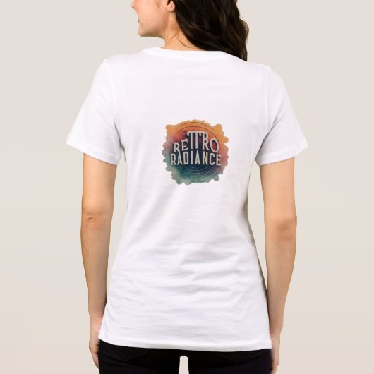 T-shirt En Tri-matière Rayon rétro (Verso)