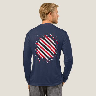 T-shirt En Tri-matière Rayures en mouvement