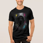 T-shirt En Tri-matière Rebelle silencieuse - Puissante T-shirt à capuchon (Recto)