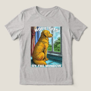 T-shirt En Tri-matière récupérateur doré
