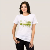 T-shirt En Tri-matière Recyclage - Customisé (Recto plein)