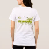 T-shirt En Tri-matière Recyclage - Customisé (Verso)
