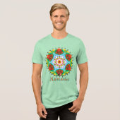 T-shirt En Tri-matière Reflex Namaste Kaleidoscope (Recto plein)