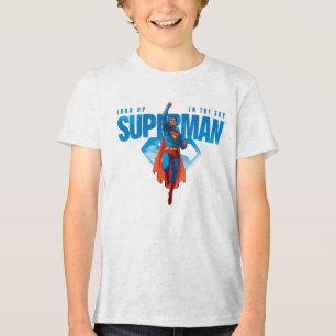 T-shirt En Tri-matière Regarde ça, Superman