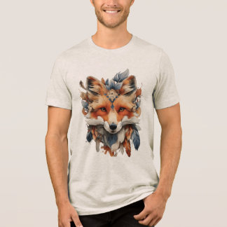 T-shirt En Tri-matière Renard Mystique