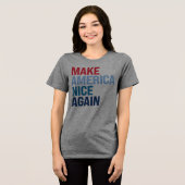 T-shirt En Tri-matière Rendre l'Amérique agréable (Recto plein)