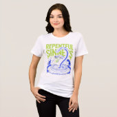 T-shirt En Tri-matière Repentful Sinners T-Shirt Design (Recto plein)