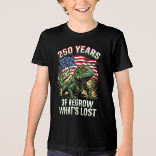 T-shirt En Tri-matière Reptile Résilient Amérique 250 Ans