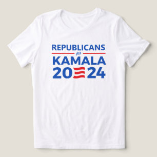 T-shirt En Tri-matière Républicains pour Kamala 2024