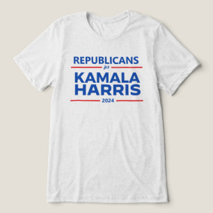 T-shirt En Tri-matière Républicains pour Kamala Harris 2024