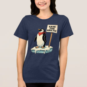T-shirt En Tri-matière Résistance : Le Penguin lutte contre les tarifs