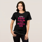 T-shirt En Tri-matière Restez calme Bunco (Recto plein)