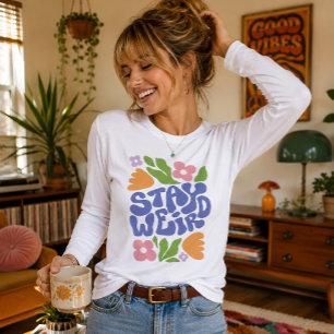 T-shirt En Tri-matière Restez Drôle Création Florale