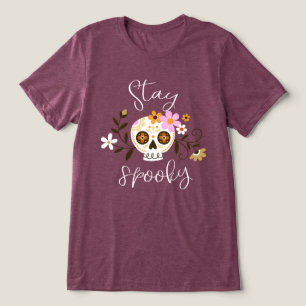 T-shirt En Tri-matière Restez Éffrayant