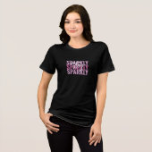 T-shirt En Tri-matière Restez étincelant (Recto plein)