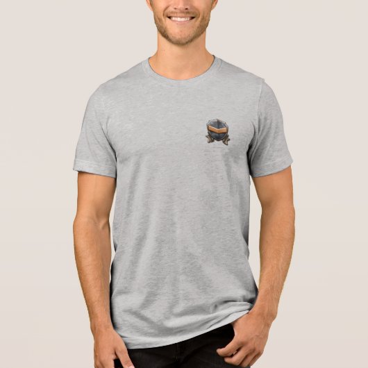 T-shirt En Tri-matière Restez fort Silhouette Tee (Recto)