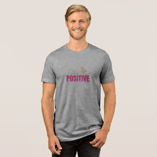 T-shirt En Tri-matière Restez Inspirant Positif