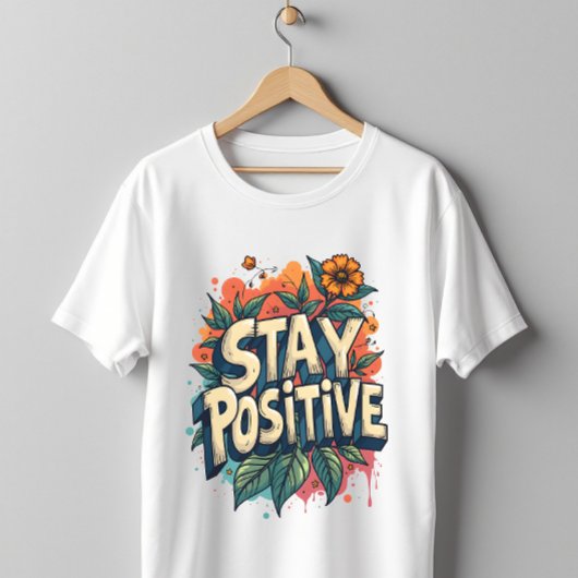 T-shirt En Tri-matière Restez positif