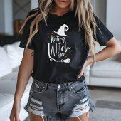 T-shirt En Tri-matière Resting Witch Face Funny Halloween 