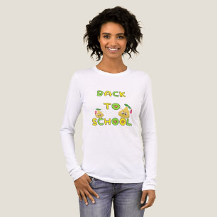 T-shirt En Tri-matière Retour à l'école poires amusantes