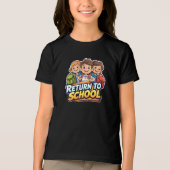 T-shirt En Tri-matière Retour à l'école Vibes T-Shirt - Premier jour prêt (Recto)