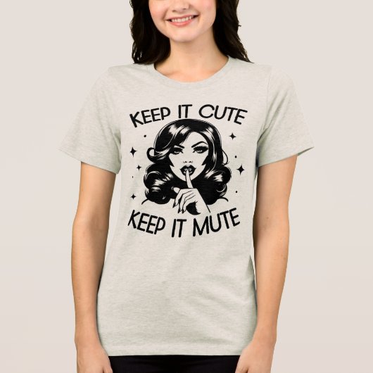 T-shirt En Tri-matière Retro 1950 Glam Girl Drôle Citation sarcastique (Recto)