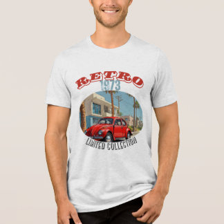 T-SHIRT EN TRI-MATIÈRE RETRO 1973 - RETRO REVIVAL (COLLECTION LIMITÉE)